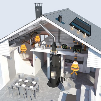 AIRWOOD : faire de l'énergie bois la source de chauffage principal de la maison 