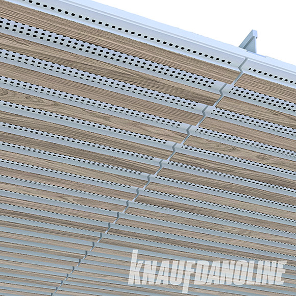 Knauf  Rold12 - Plafond modulaire tridimensionnel 