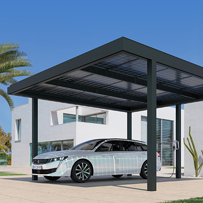 Carport Photovoltaïque Solcar System - Carport, Abri De Voiture, Abri  Extérieur - Sepalumic