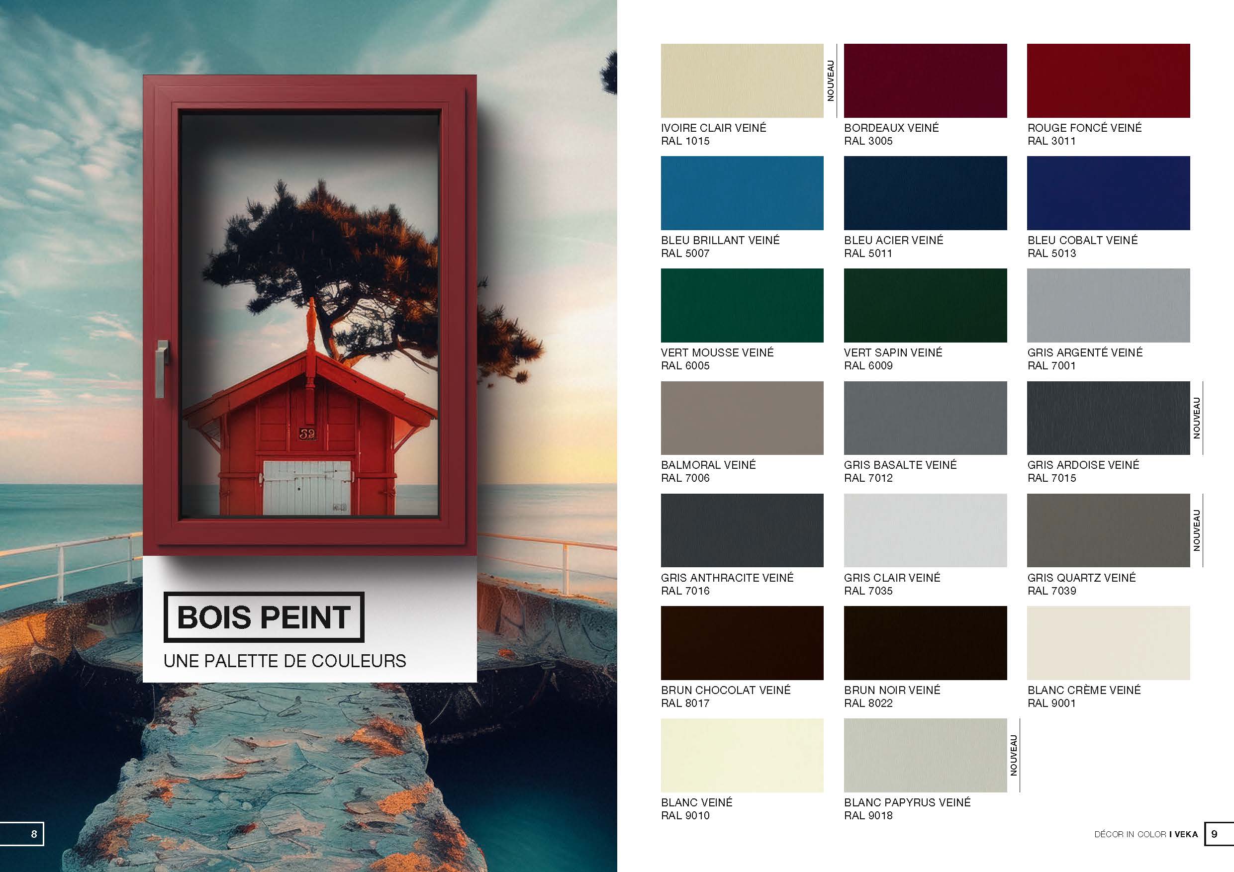 Décor in Color - Près de 70 teintes et finitions