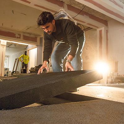 Isolation des sols : un nouvel isolant PSE gris haute performance 