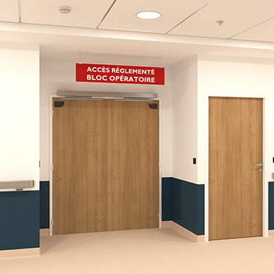 Blocs-portes D.A.S. motorisés - Portes de recoupement 