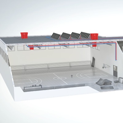 Une solution performante pour le traitement d'air des salles de sport, d'escalade et de padel