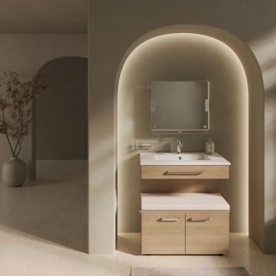 Tékio : et si le meuble de salle de bains s'adaptait à la vie, plutôt que l'inverse ?