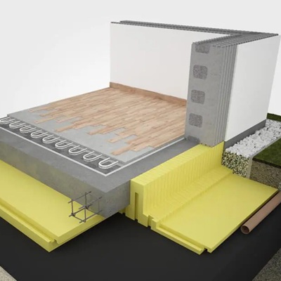 IZOSlab - Dalle de fondation FPL 150 isolée