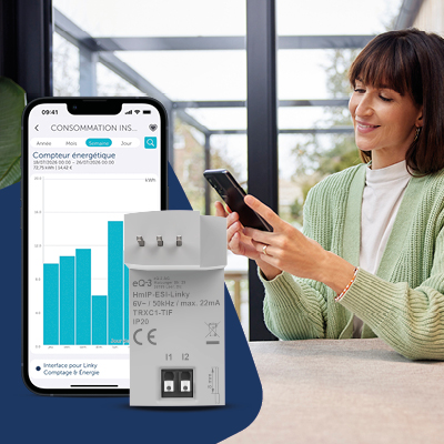 Une consommation d’énergie toujours sous contrôle avec l’interface pour Linky 